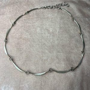 ✨SALE✨ Sterling silver necklace that has rounded sections